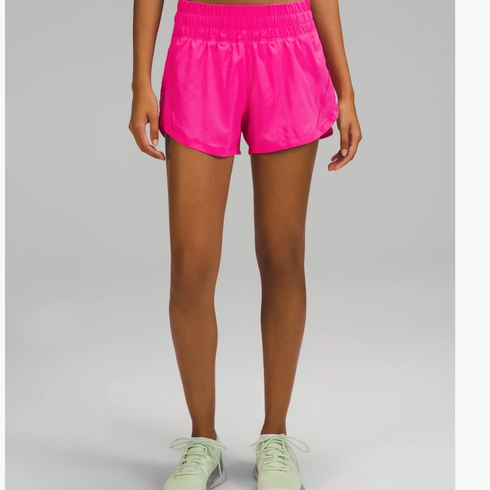 TRACK THAT HIGH RISE LINED SHORTS 3”